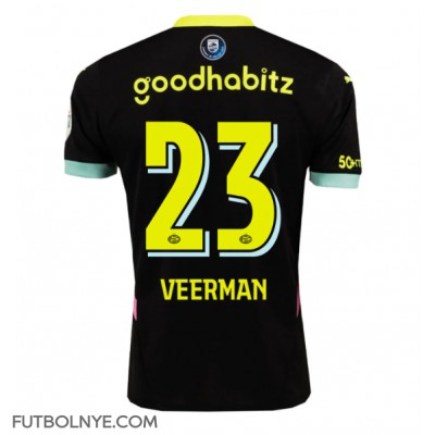 Camiseta PSV Eindhoven Joey Veerman #23 Visitante Equipación 2024-25 manga corta Camiseta PSV Eindhoven Joey Veerman #23 Visitante Equipación 2024-25 manga corta